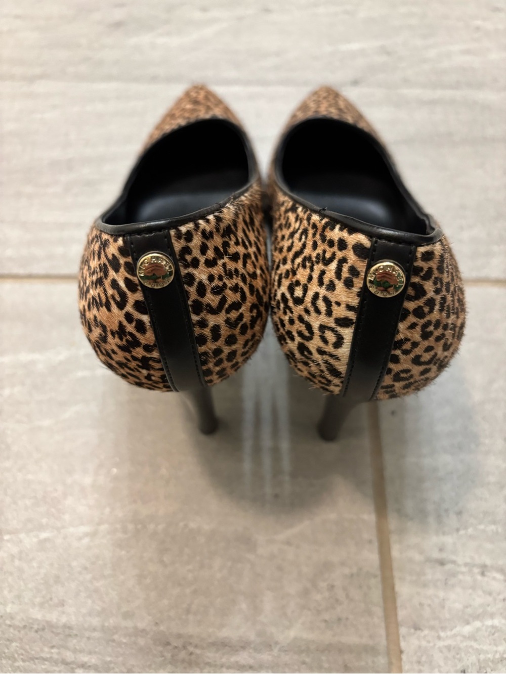 Michael Kors Leopard-Print Pointed Toe Pump - Picture 8 of 12